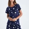 DeFacto Set Regular Fit - Pyjama - Navy 1 DeFacto Set Regular Fit - Pyjama - Navy -DeFacto 2896cc3686d149ad9805460fa380acc2