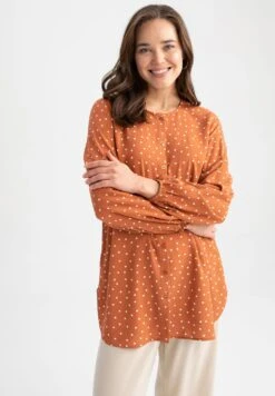 DeFacto Regular Fit- Blouse - Orange
