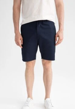 DeFacto Slim Fit- Shorts - Navy