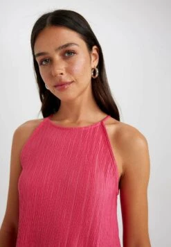 DeFacto Regular Fit - Top - Pink -DeFacto 29f8fbf5f0dc432da5da5a398716ae13