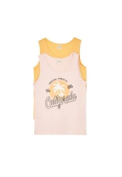 DeFacto 2Pack - Top - Pink -DeFacto 2a1677da27bd456cbc6a034287280367