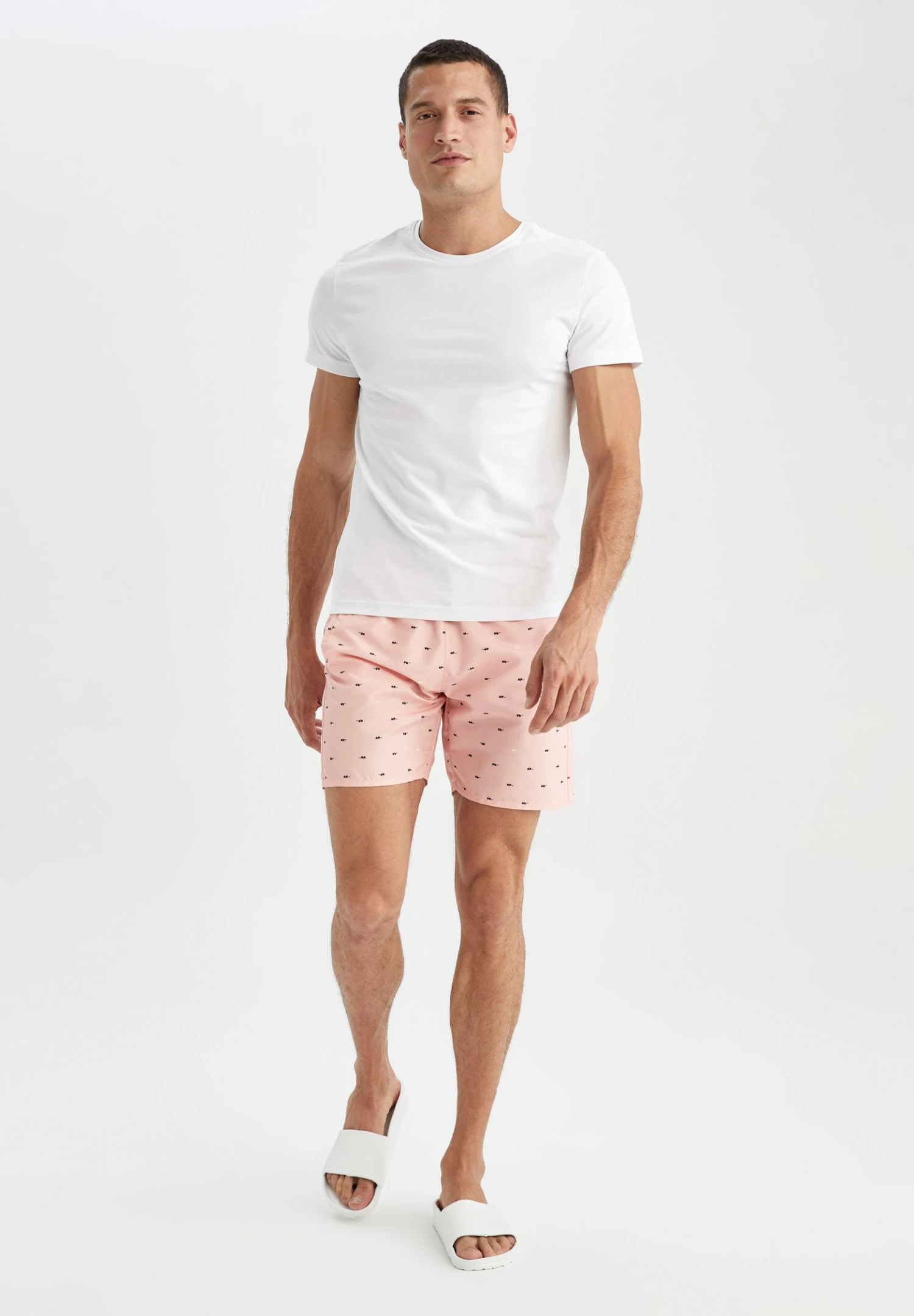 DeFacto Nathan- Zwemshorts - Pink 4 DeFacto Nathan- Zwemshorts - Pink - Afbeelding 2