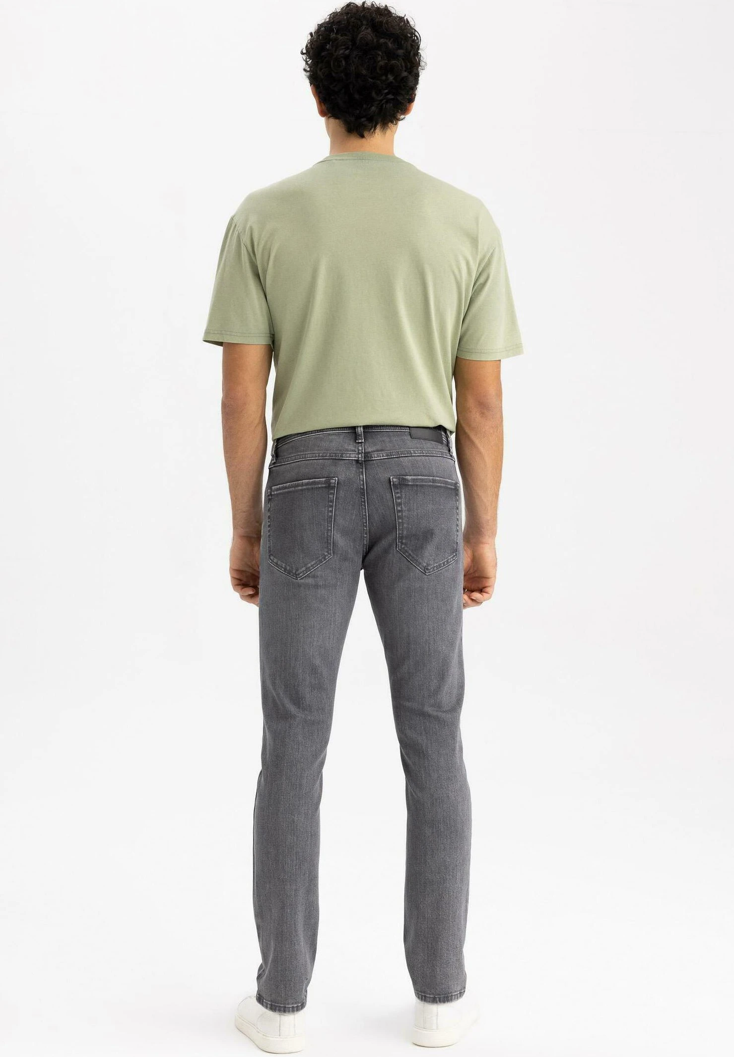 DeFacto Pedro - Slim Fit Jeans - Grey 5 DeFacto Pedro - Slim Fit Jeans - Grey - Afbeelding 3