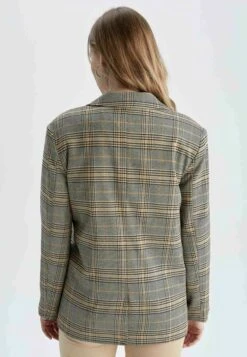 DeFacto Blazer - Beige -DeFacto 2ae244f39f104cc58ed8d0e1ab80de1b