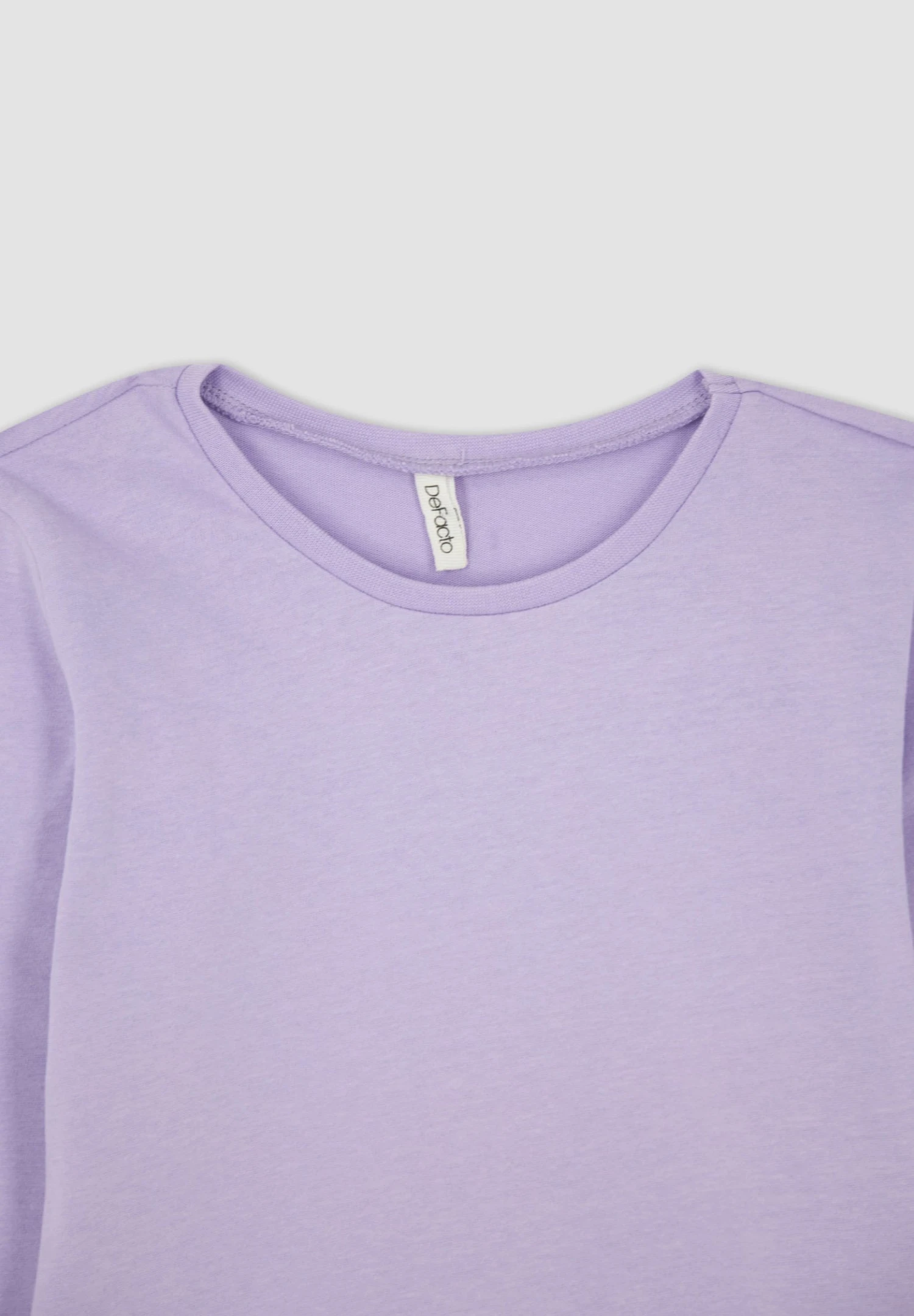 DeFacto Regular Fit - Longsleeve - Purple 8 DeFacto Regular Fit - Longsleeve - Purple - Afbeelding 6