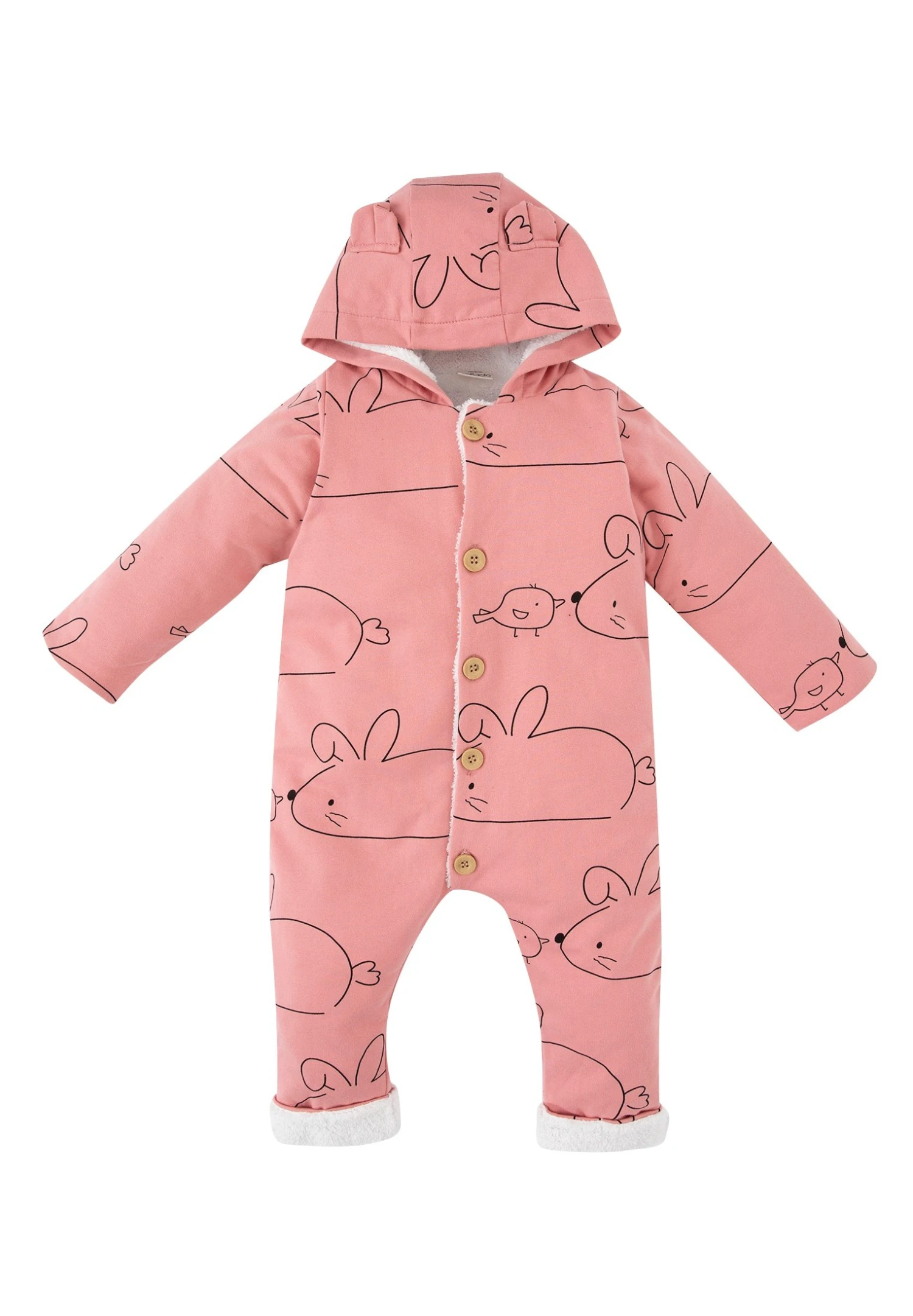 DeFacto Regular Fit - Pyjama - Pink 3 DeFacto Regular Fit - Pyjama - Pink