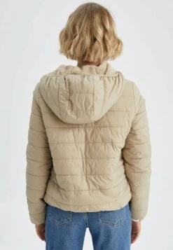 DeFacto Regular Fit - Winterjas - Beige -DeFacto 2cb389a3842b42fab3d8aaf963f51e41