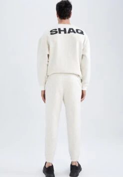 DeFacto Shaquille O'Neal Regular Fit - Trainingsbroek - Ecru -DeFacto 2d6fabadafa64f1da2bfec7e51ea310d