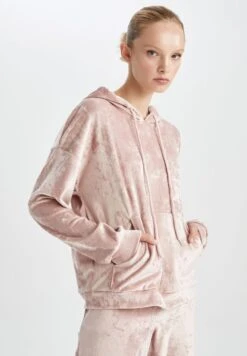 DeFacto Regular Fit - Hoodie - Beige