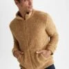 DeFacto Regular Fit - Sweater Met Rits - Beige 1 DeFacto Regular Fit - Sweater Met Rits - Beige -DeFacto 2ec352c7645b472e8f533fdd9272c7f2