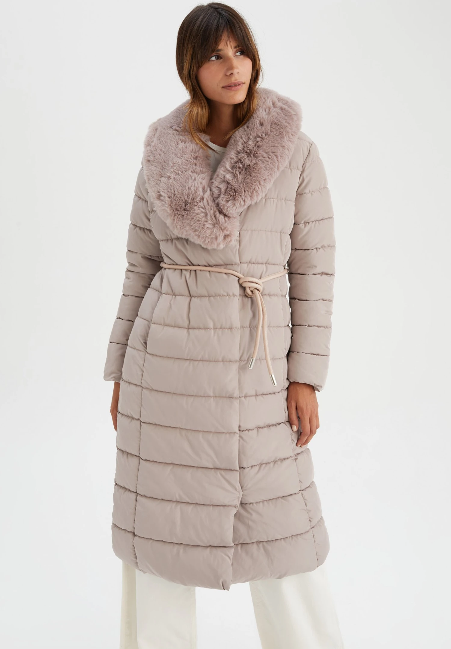 DeFacto Regular Fit - Winterjas - Beige 3 DeFacto Regular Fit - Winterjas - Beige