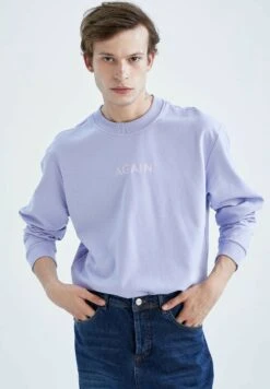 DeFacto Regular Fit - Sweater - Lilac