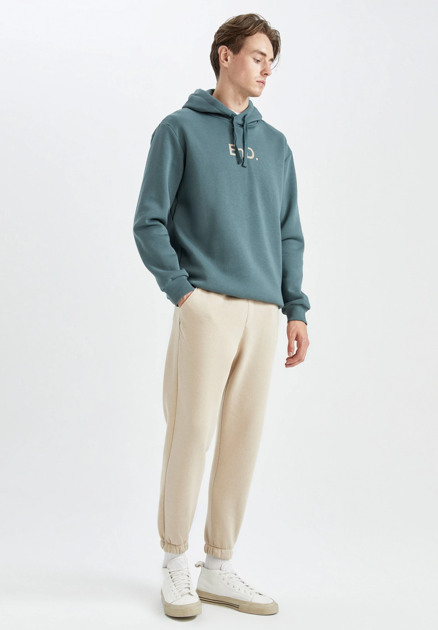 DeFacto Regular Fit - Trainingsbroek - Beige 4 DeFacto Regular Fit - Trainingsbroek - Beige - Afbeelding 2