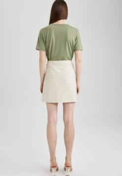 DeFacto Wikkelrok - Beige 8 DeFacto Wikkelrok - Beige -DeFacto 307cfa57386f4c568161777891d6a0de