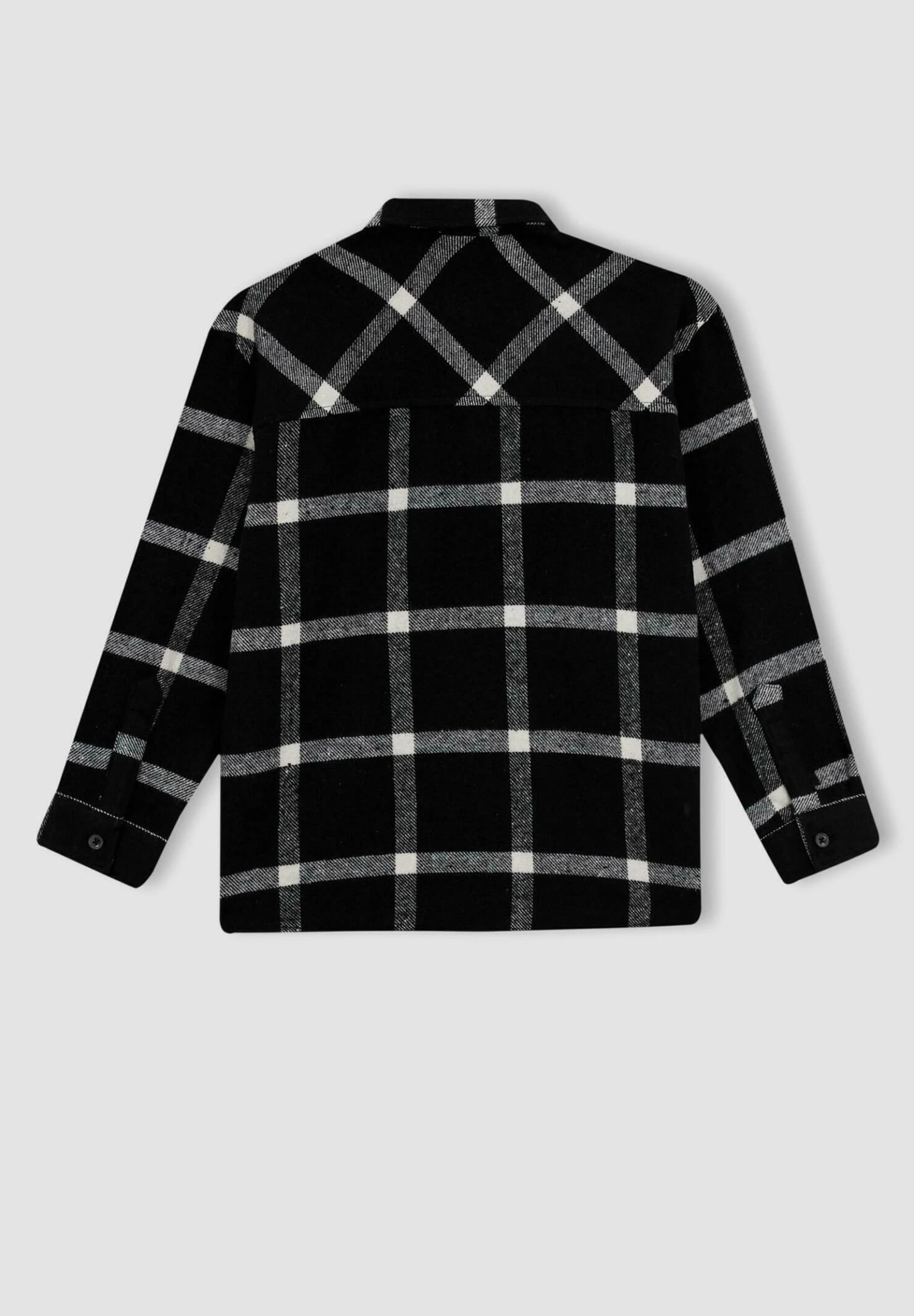 DeFacto Oversize Fit - Overhemd - Navy 4 DeFacto Oversize Fit - Overhemd - Navy - Afbeelding 2