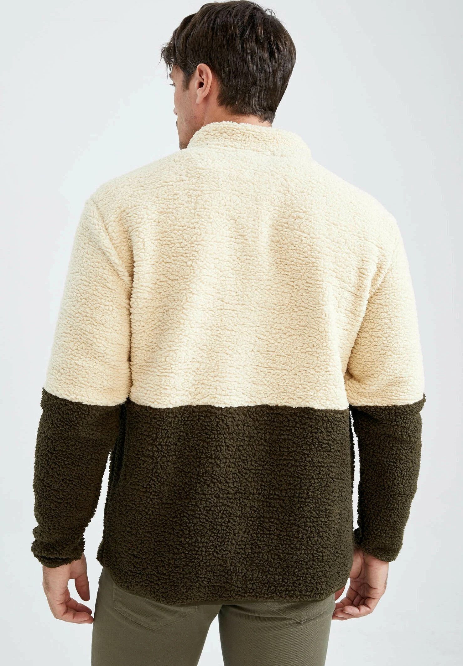 DeFacto Discovery Adventures - Fleecejas - Khaki 5 DeFacto Discovery Adventures - Fleecejas - Khaki - Afbeelding 3