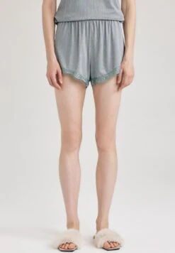 DeFacto Regular Fit- Pyjamabroek - Green