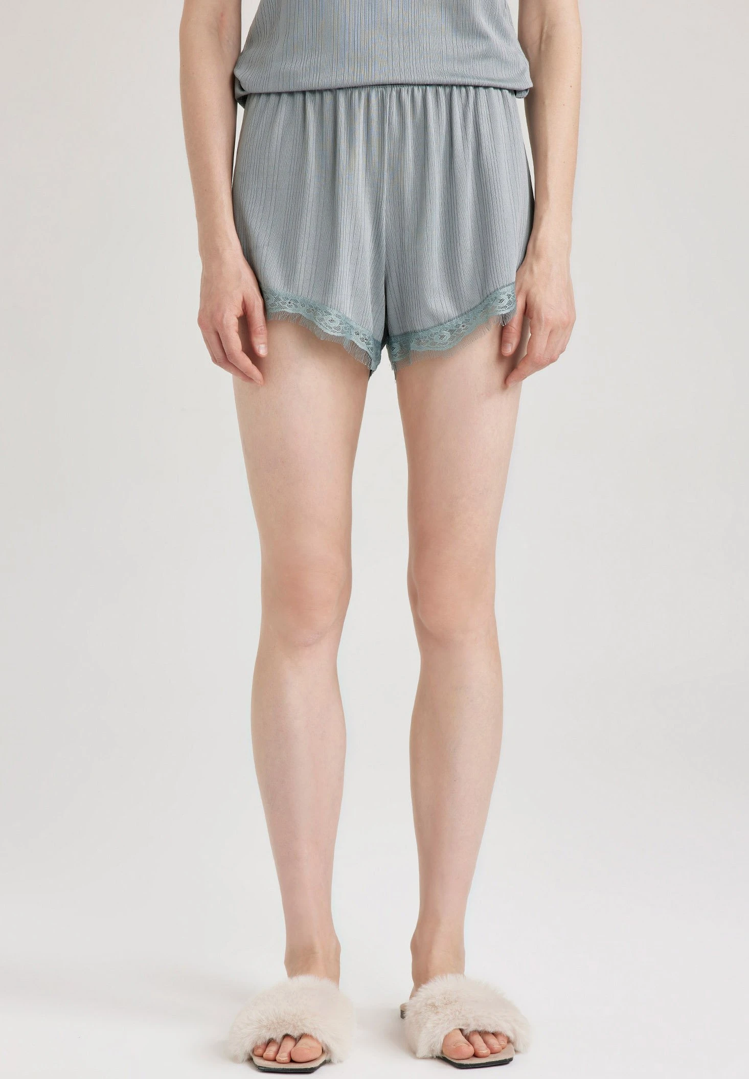 DeFacto Regular Fit- Pyjamabroek - Green 3 DeFacto Regular Fit- Pyjamabroek - Green