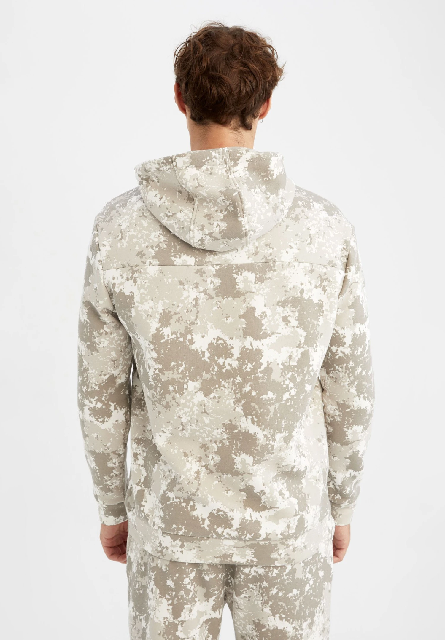 DeFacto Hoodie - Grey 5 DeFacto Hoodie - Grey - Afbeelding 3