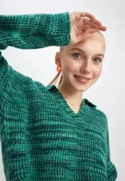 DeFacto Relax Fit- Trui - Green 9 DeFacto Relax Fit- Trui - Green -DeFacto 32ab4d132adc417baff71b9e71fafe3a