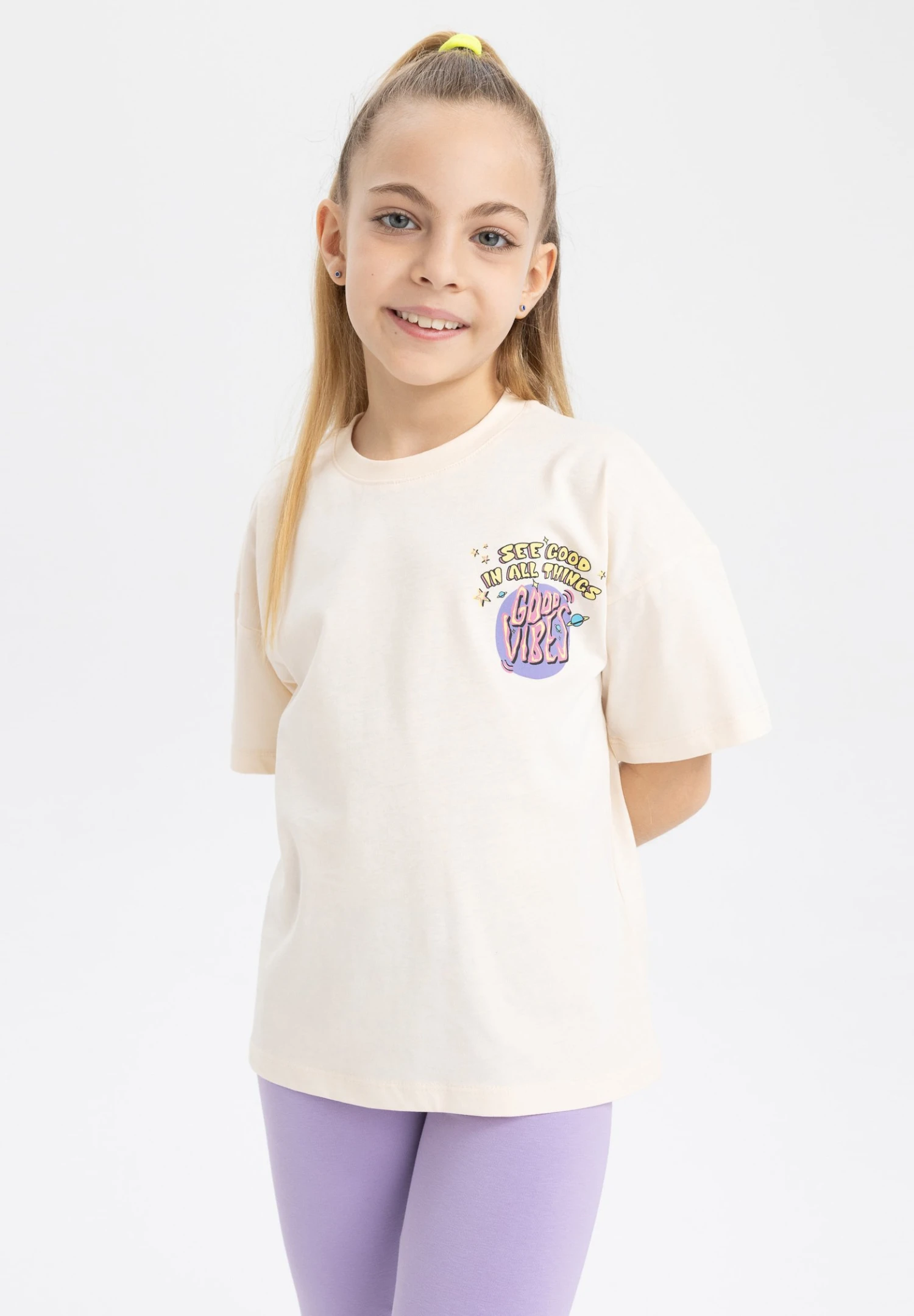 DeFacto Relax Fit- T-Shirt Print - Orange 4 DeFacto Relax Fit- T-Shirt Print - Orange - Afbeelding 2