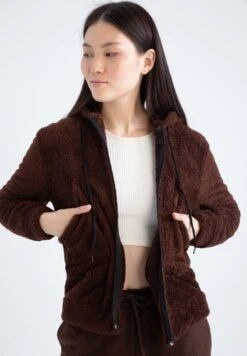 DeFacto Fleecejas - Brown