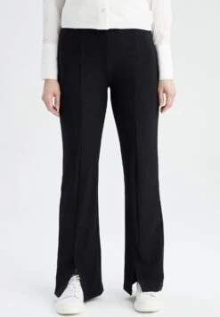 DeFacto Flare Fit - Broek - Black