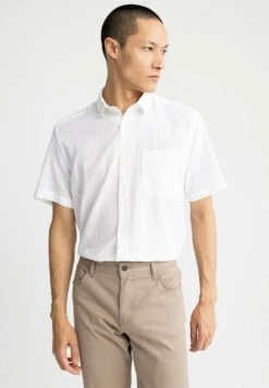 DeFacto Regular Fit - Zakelijk Overhemd - White