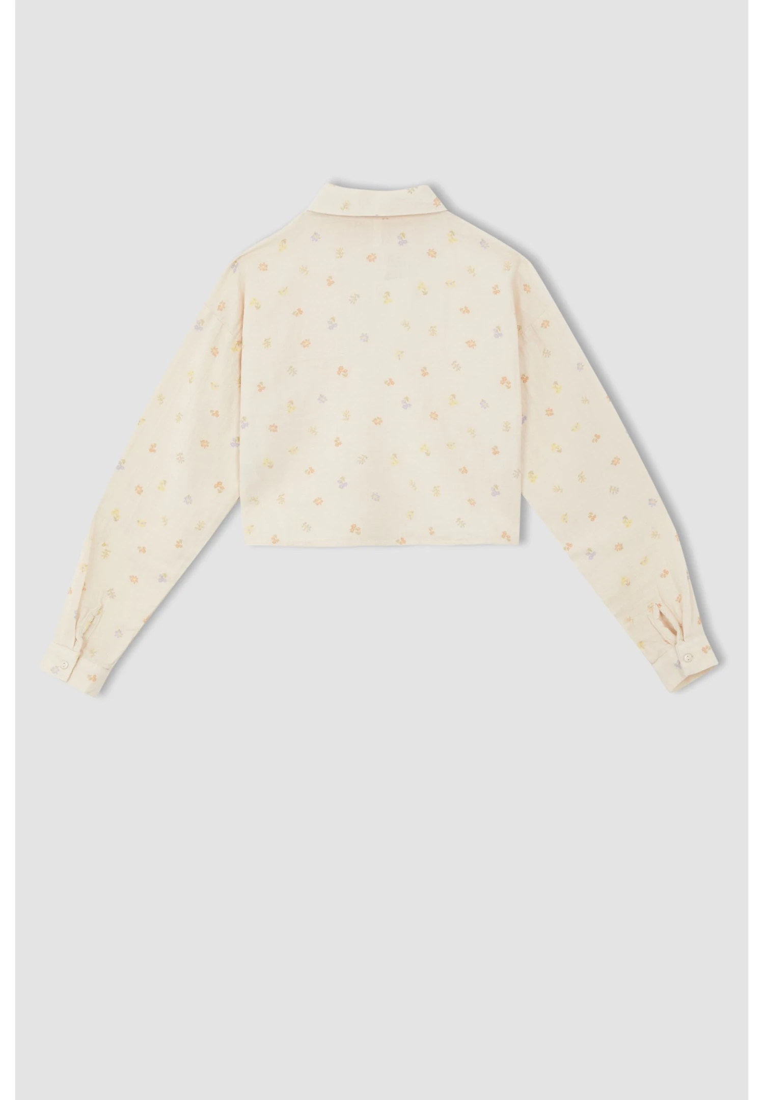 DeFacto Overhemdblouse - Beige 4 DeFacto Overhemdblouse - Beige - Afbeelding 2