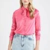 DeFacto Regular Fit- Overhemdblouse - Pink 1 DeFacto Regular Fit- Overhemdblouse - Pink -DeFacto 36278d8ad79d4f9db038bb9593f7da3b