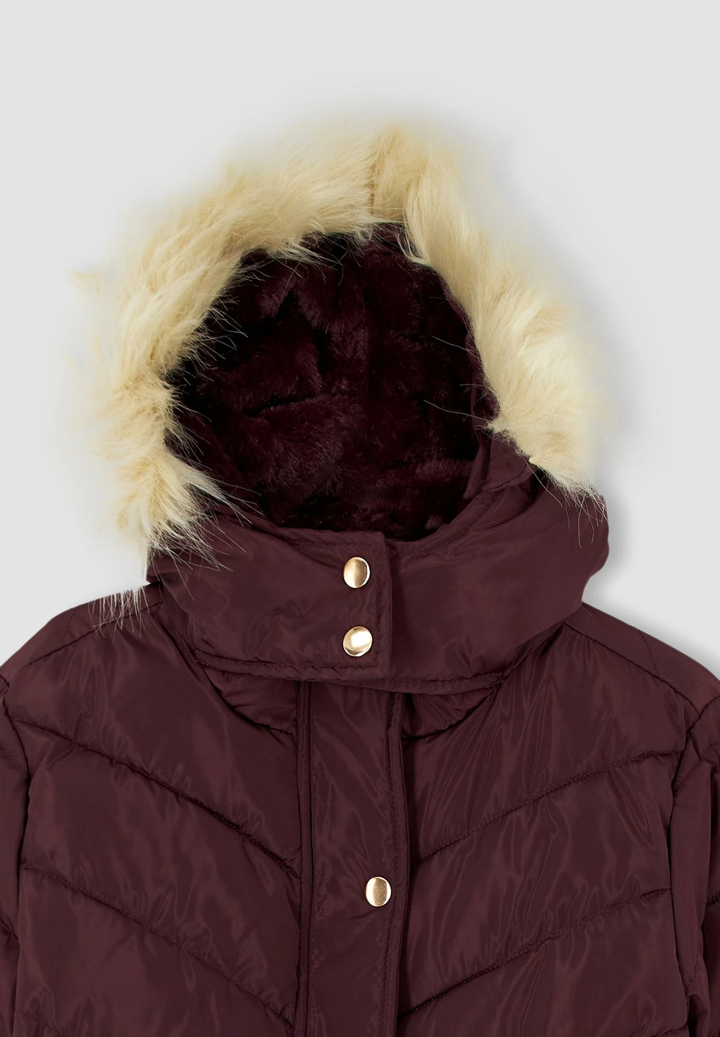 DeFacto Winterjas - Bordeaux 6 DeFacto Winterjas - Bordeaux - Afbeelding 4