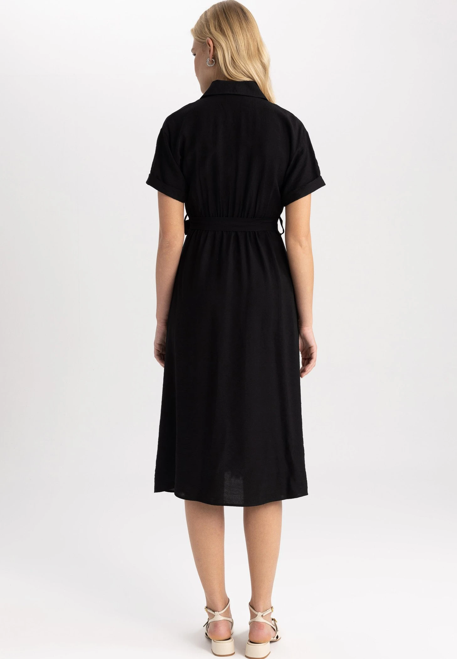 DeFacto Blousejurk - Black 5 DeFacto Blousejurk - Black - Afbeelding 3