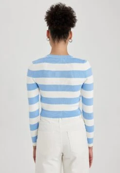 DeFacto Slim Fit - Trui - Blue 8 DeFacto Slim Fit - Trui - Blue -DeFacto 3753e5f1663c43ba8e5b5a2ffe1bc0be