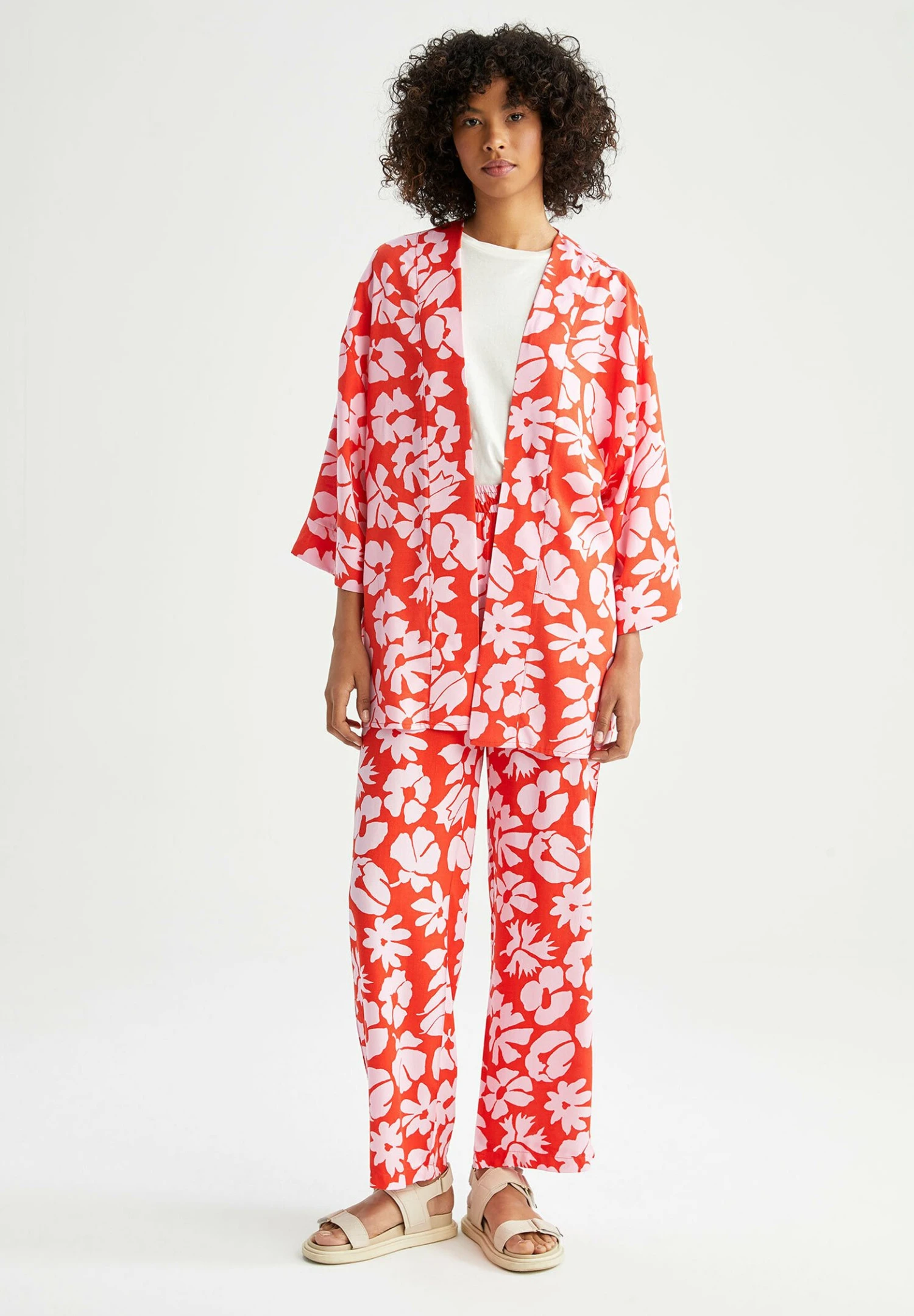 DeFacto Lichte Jas - Red 4 DeFacto Lichte Jas - Red - Afbeelding 2