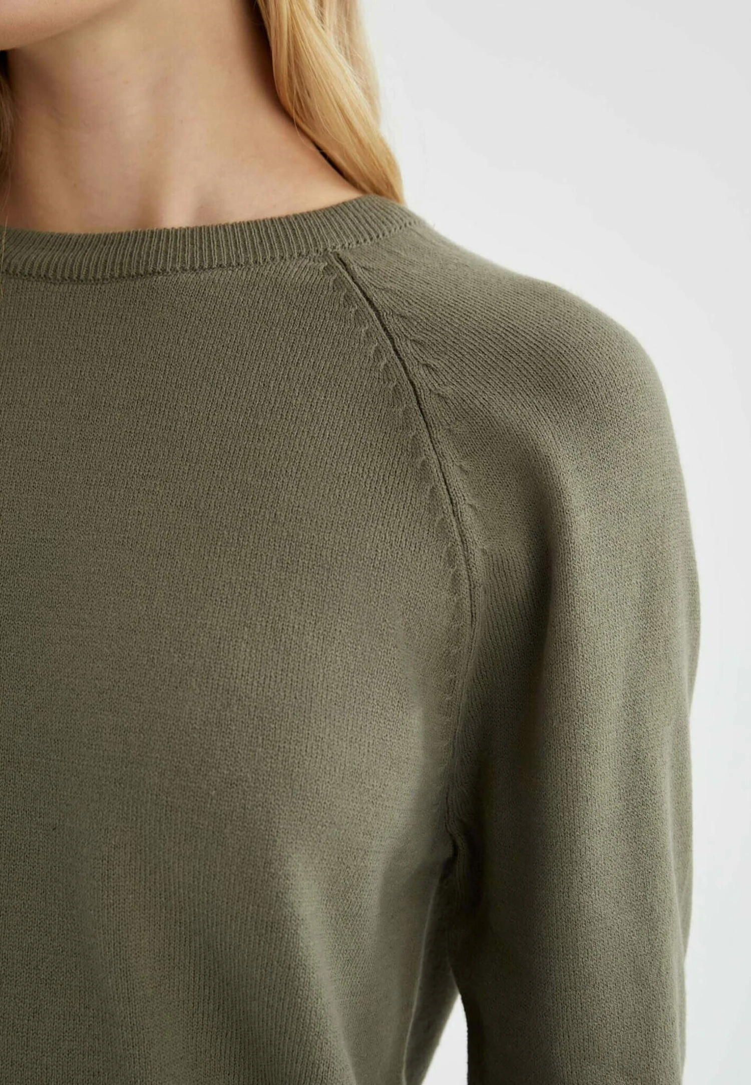 DeFacto Trui - Khaki 6 DeFacto Trui - Khaki - Afbeelding 4