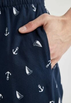 DeFacto Regular Fit - Pyjamabroek - Navy -DeFacto 3872cd2c9b4e49a59e18a0e6ec8d6f8e