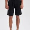 DeFacto Regular Fit - Shorts - Black 1 DeFacto Regular Fit - Shorts - Black -DeFacto 38e6a316f70349d5b66ee6d1e6f761ba