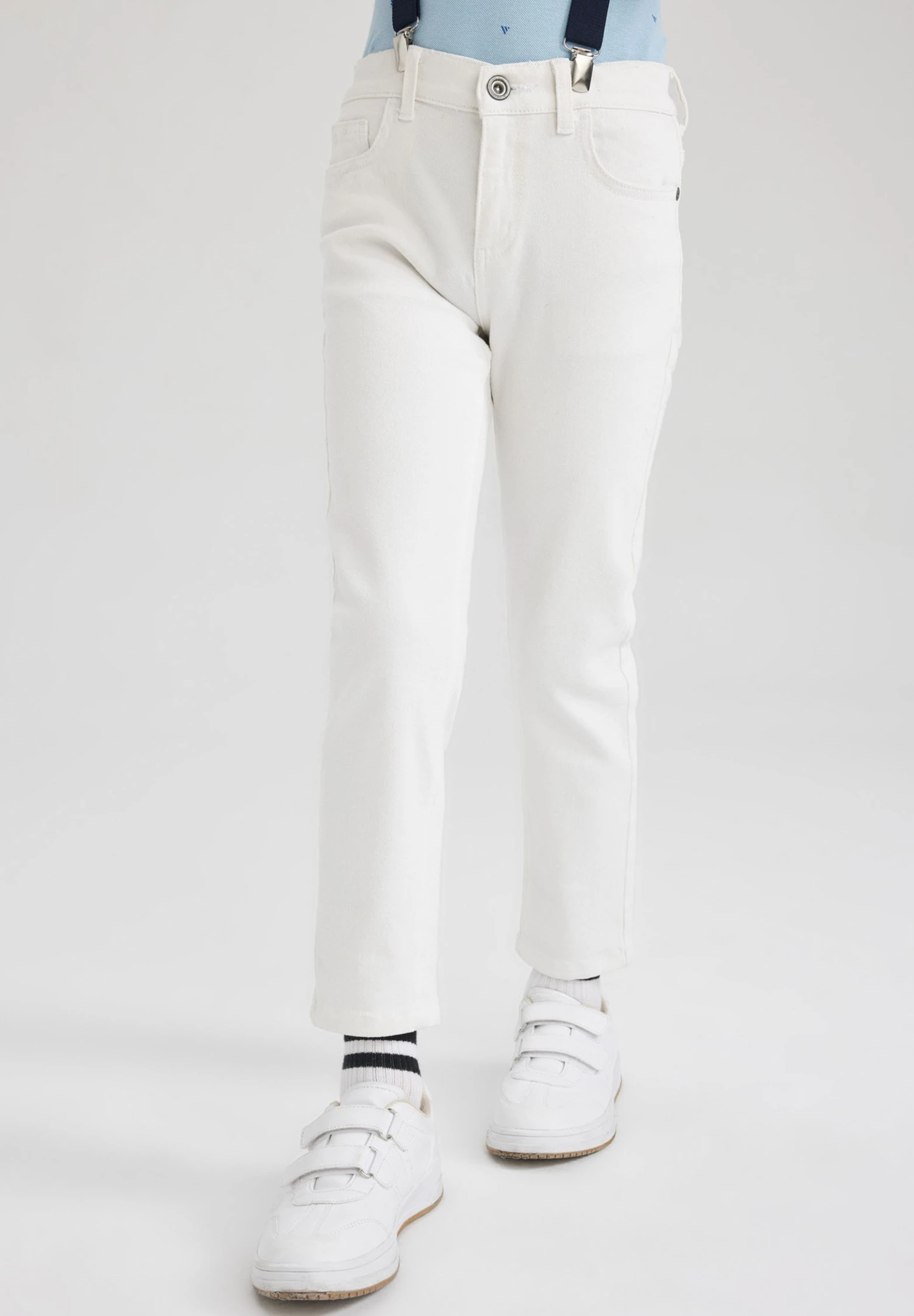 DeFacto Slim Fit - Slim Fit Jeans - White 4 DeFacto Slim Fit - Slim Fit Jeans - White - Afbeelding 2