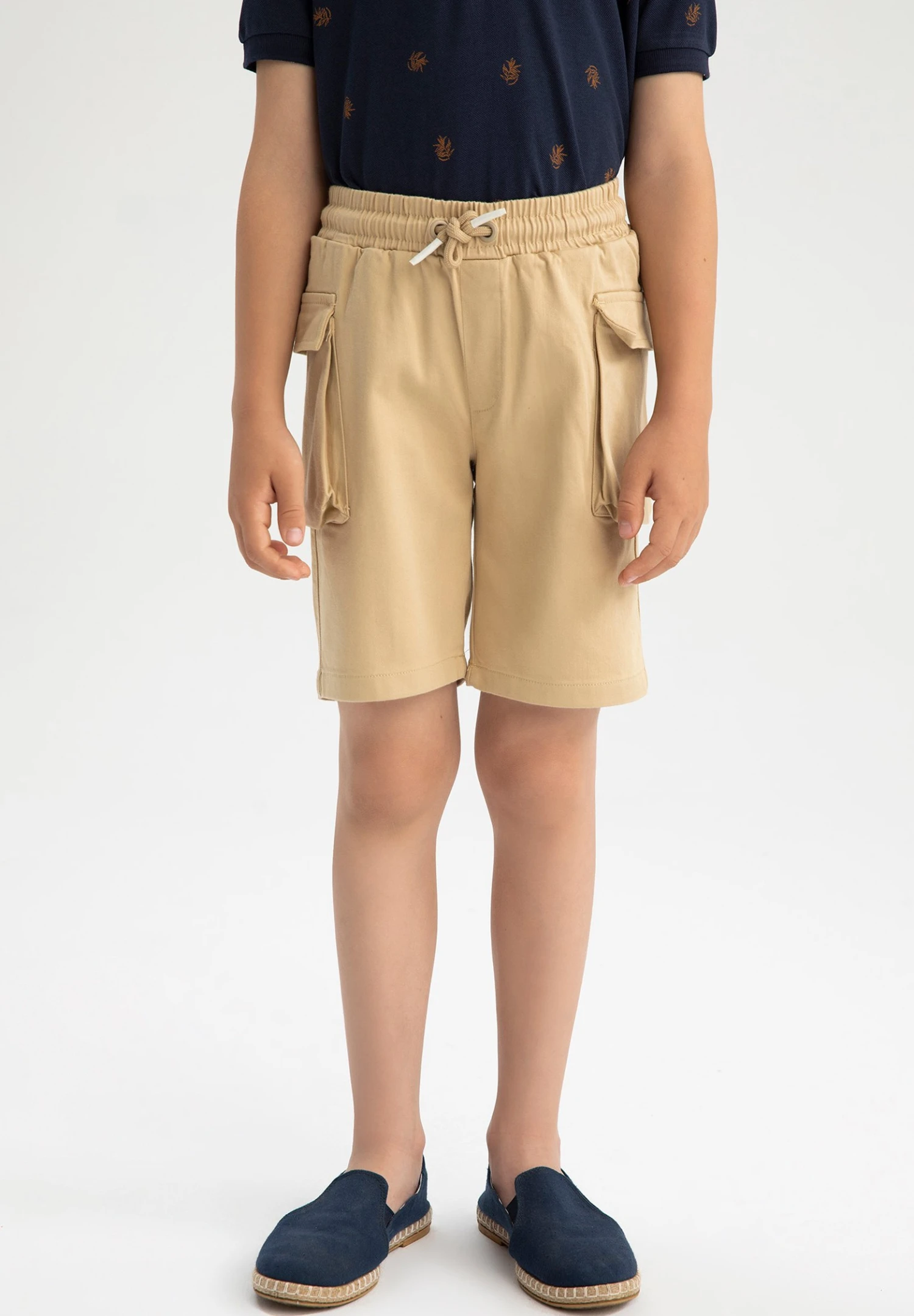 DeFacto Regular Fit - Shorts - Beige 4 DeFacto Regular Fit - Shorts - Beige - Afbeelding 2