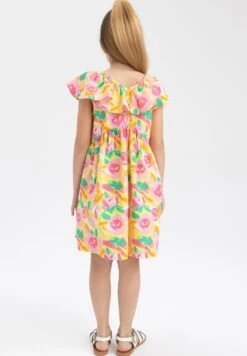 DeFacto Regular Fit - Jurk - Green -DeFacto 3b6c0642fcf34de591ed9ebb632806ec