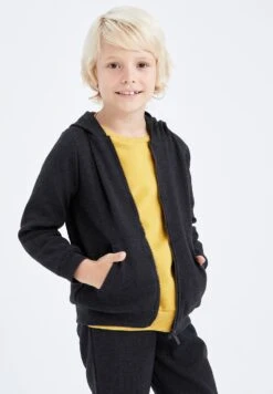 DeFacto Regular Fit- Hoodie - Anthracite 9 DeFacto Regular Fit- Hoodie - Anthracite -DeFacto 3bb5758f780944df9d351ac6622b28df