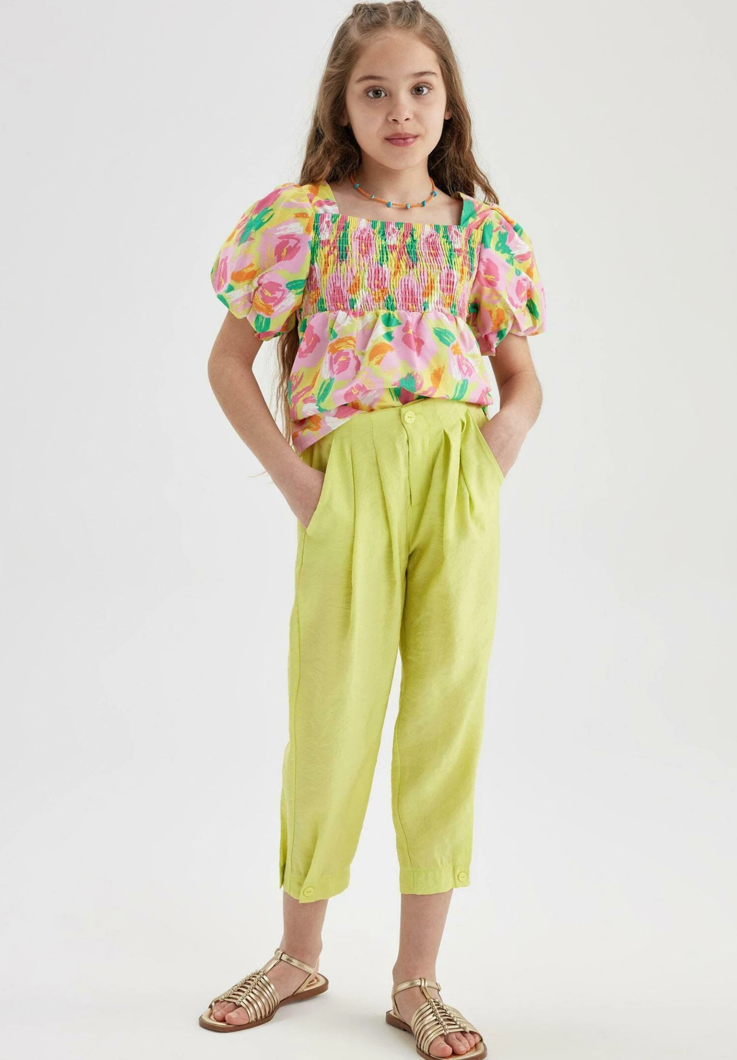 DeFacto Blouse - Green 3 DeFacto Blouse - Green