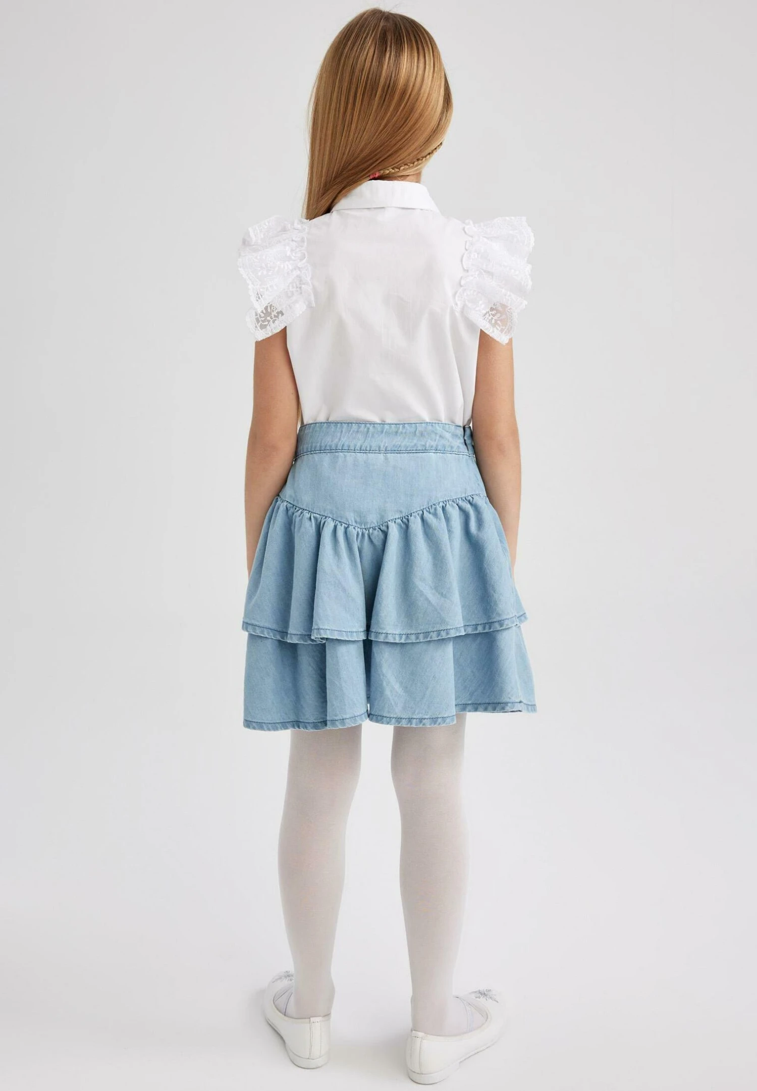 DeFacto Jeansrok - Blue 5 DeFacto Jeansrok - Blue - Afbeelding 3