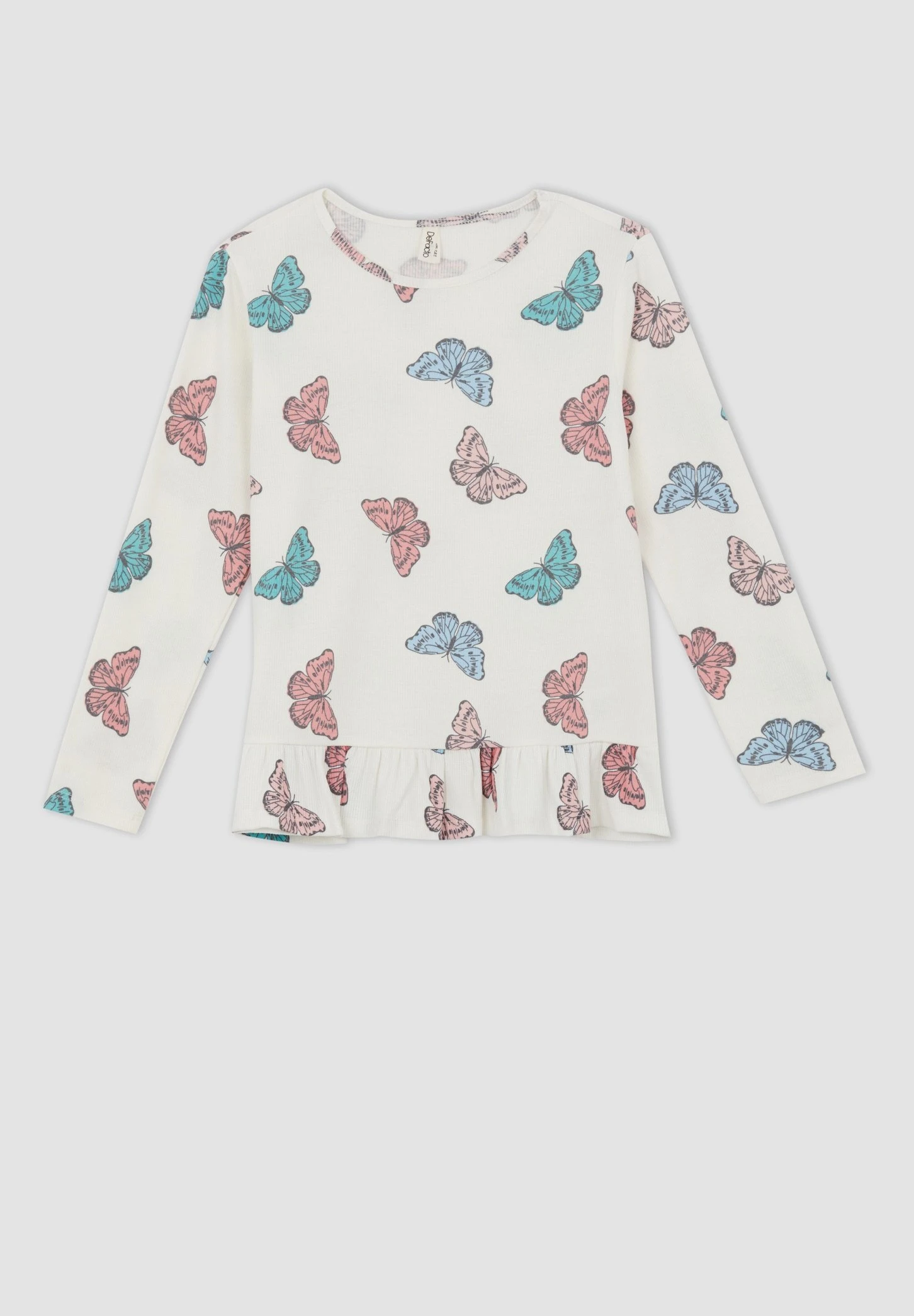 DeFacto Regular Fit- Pyjama - Beige 4 DeFacto Regular Fit- Pyjama - Beige - Afbeelding 2