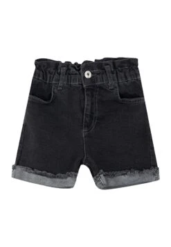 DeFacto Paperbag- Jeansshort - Anthracite