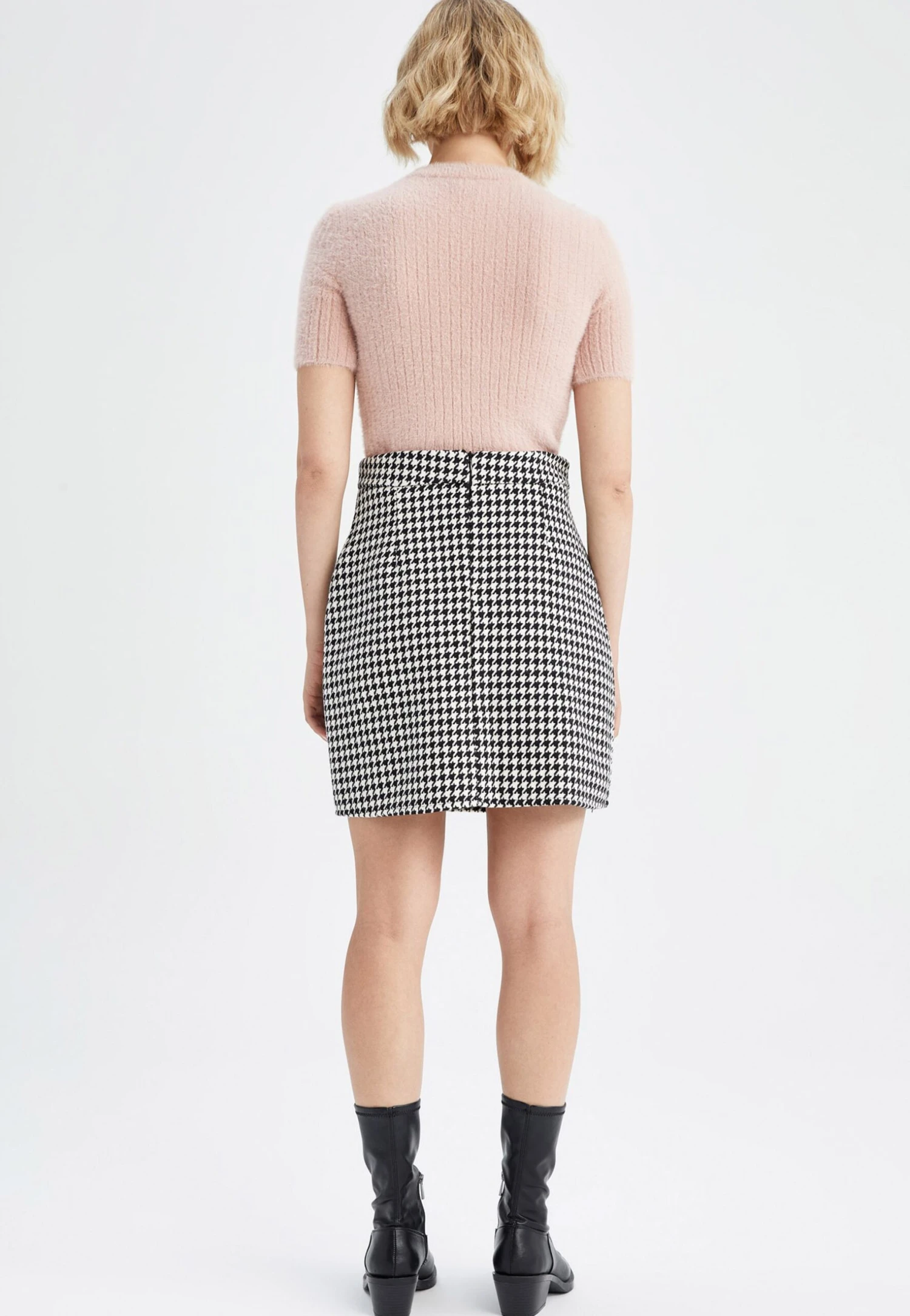 DeFacto A-Lijn Rok - Black 5 DeFacto A-Lijn Rok - Black - Afbeelding 3