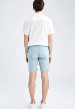 DeFacto Regular Fit - Shorts - Blue -DeFacto 3d06743333d3457cb0c4e87d4818b141