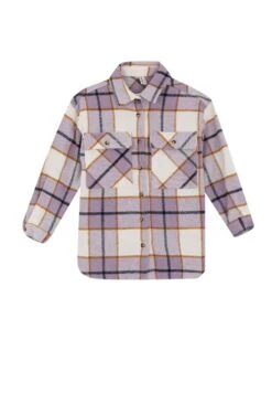 DeFacto Shacket - Overhemdblouse - Purple