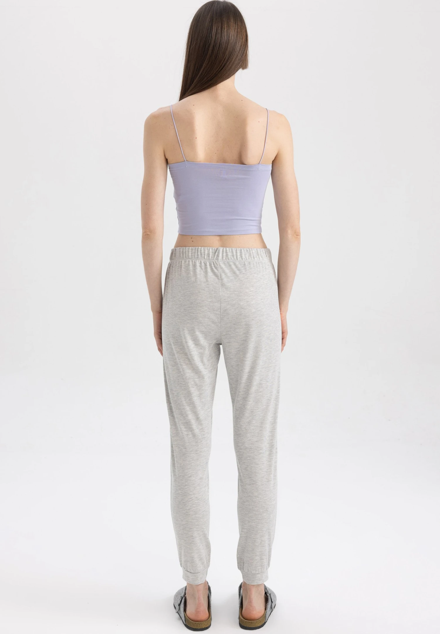 DeFacto Regular Fit - Pyjamabroek - Grey 5 DeFacto Regular Fit - Pyjamabroek - Grey - Afbeelding 3