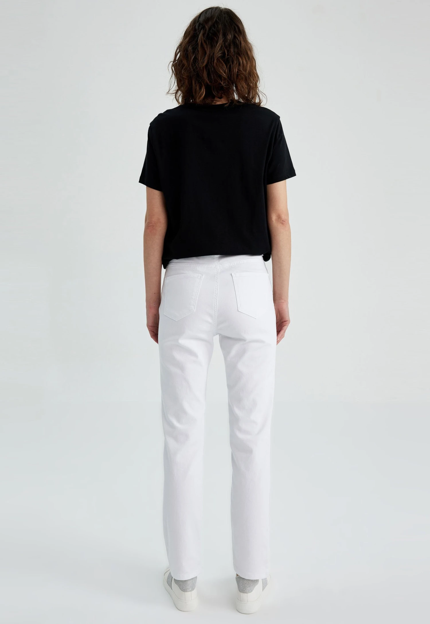 DeFacto Carmela - Relaxed Fit Jeans - White 5 DeFacto Carmela - Relaxed Fit Jeans - White - Afbeelding 3